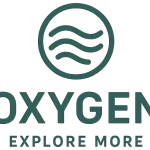 Oxygen-AT logo. a circle containing 3 wavy lines with text below the circle saying Oxygen, explore more.