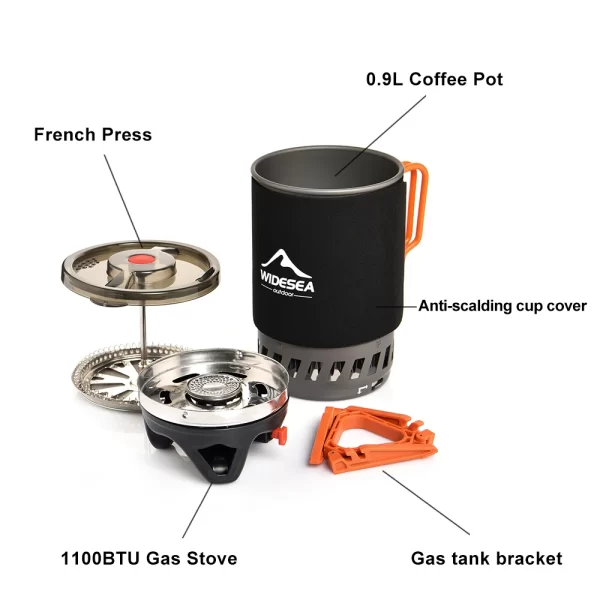Camping Cooking System with Heat Exchanger - Image 2
