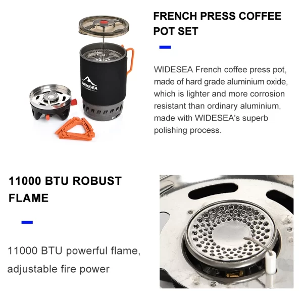 Camping Cooking System with Heat Exchanger - Image 5