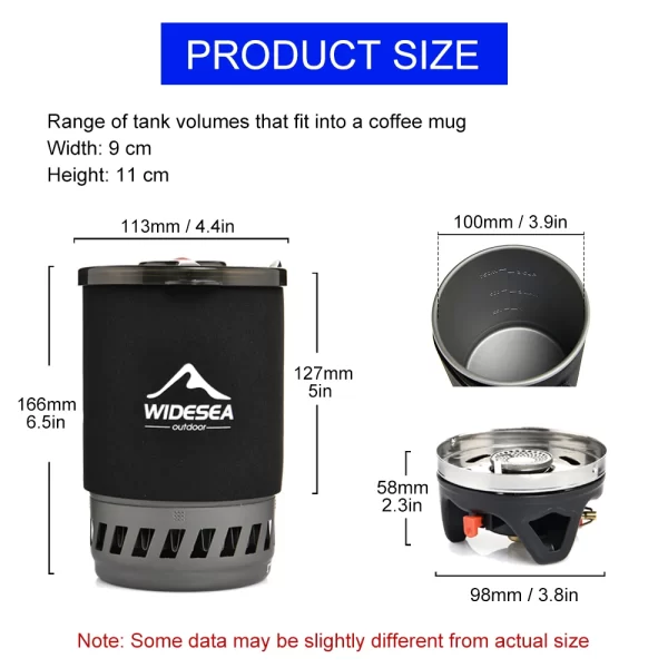 Camping Cooking System with Heat Exchanger - Image 3